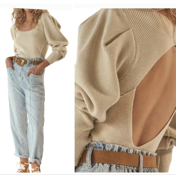 New FREE PEOPLE Cute Sweater - Picture 1 of 17